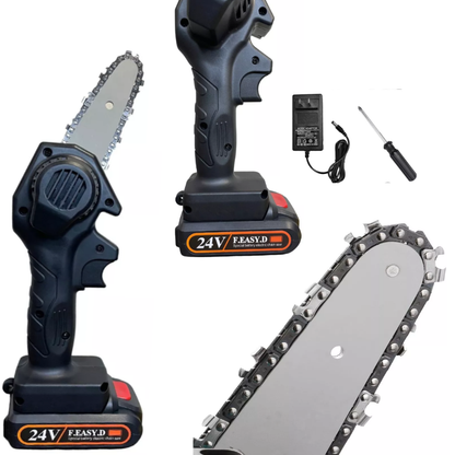 Mini motosierra de mano